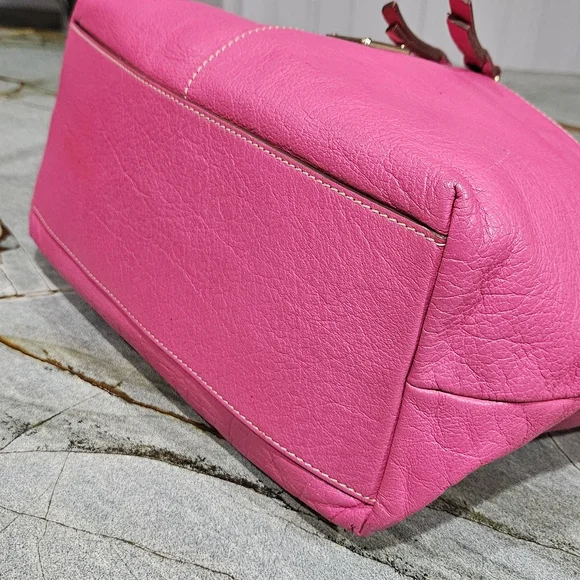 Dooney & Bourke Vibrant Pink Shoulder Bag - Picture 9 of 14